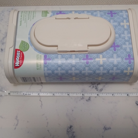 Huggies Baby Wipe Refillable Container Tub Box Discontinued *** EMPTY*** - Picture 11 of 11